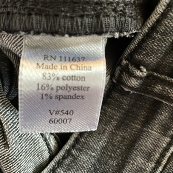 EUC Coldwater Creek Black Classic Fit Jeans. SZ 14 - Picture 6 of 6